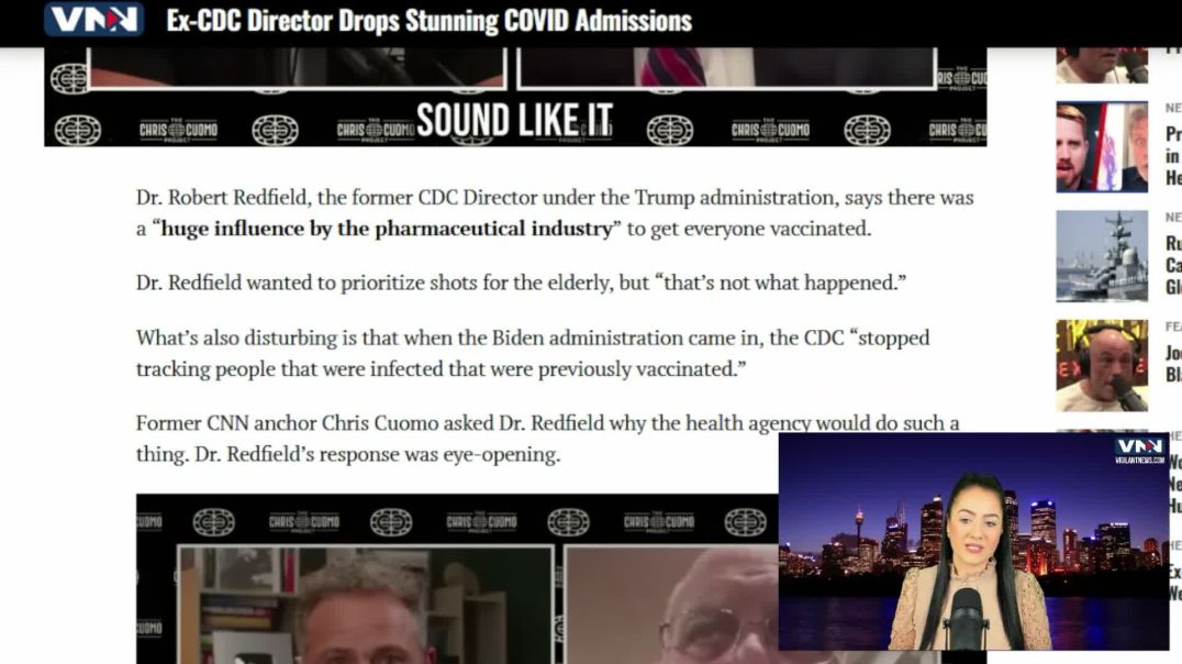 ⁣Ex-CDC Director Drops Stunning COVID Admissions