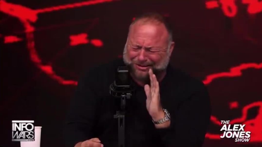 ⁣Alex Jones Breaks down in Tears as he Claims Federal Authorities are Getting Ready to Shut down his 