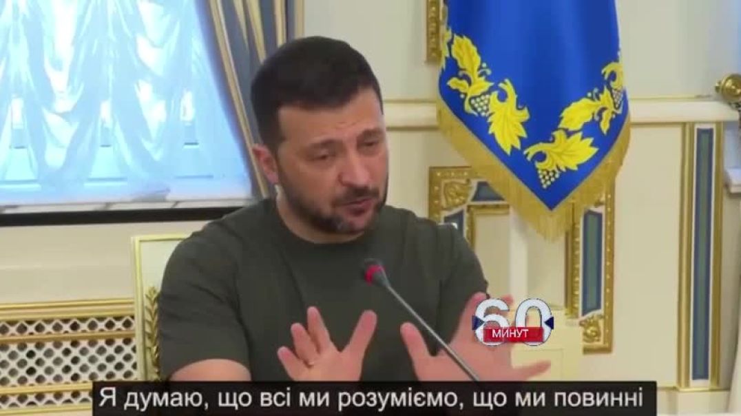 ⁣Ukrainian President Zelenskyy Now Says, "We have to End the War as Soon as Possible"