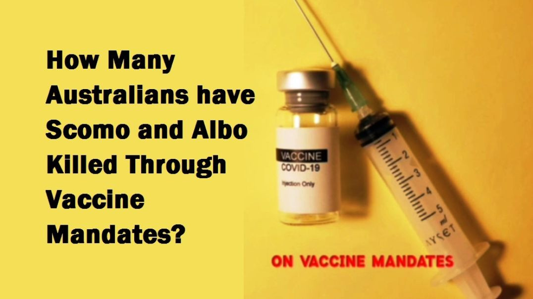 ⁣How Many Australians have Scomo and Albo Killed Through Vaccine Mandates