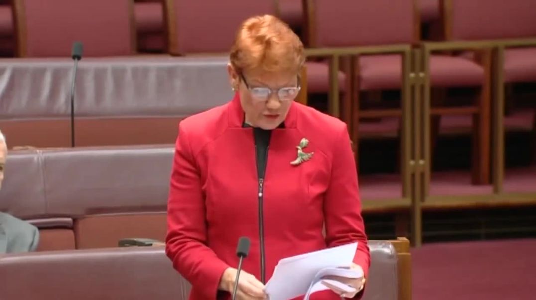 ⁣From Pauline Hansen - Today I Asked the Senate to Support my COVID-19 Vaccination Status (Prevention