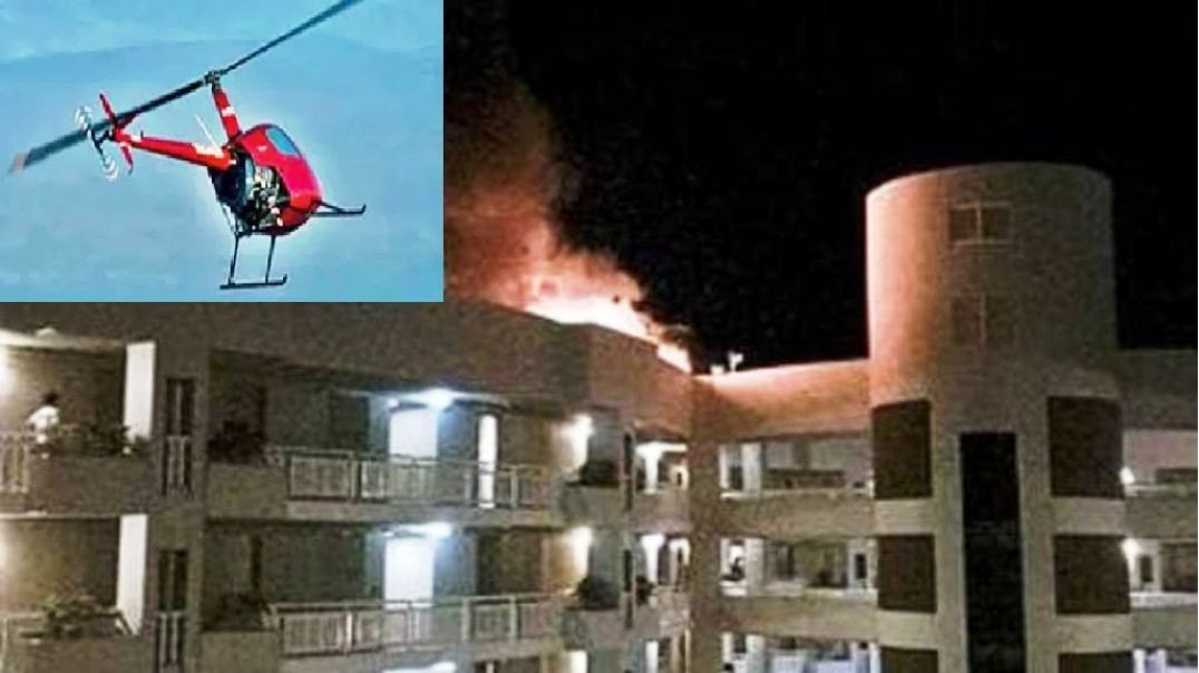 ⁣Carnage Down Under: Helicopter Slams Into Hotel Roof in the Gateway City to the Great Barrier Reef