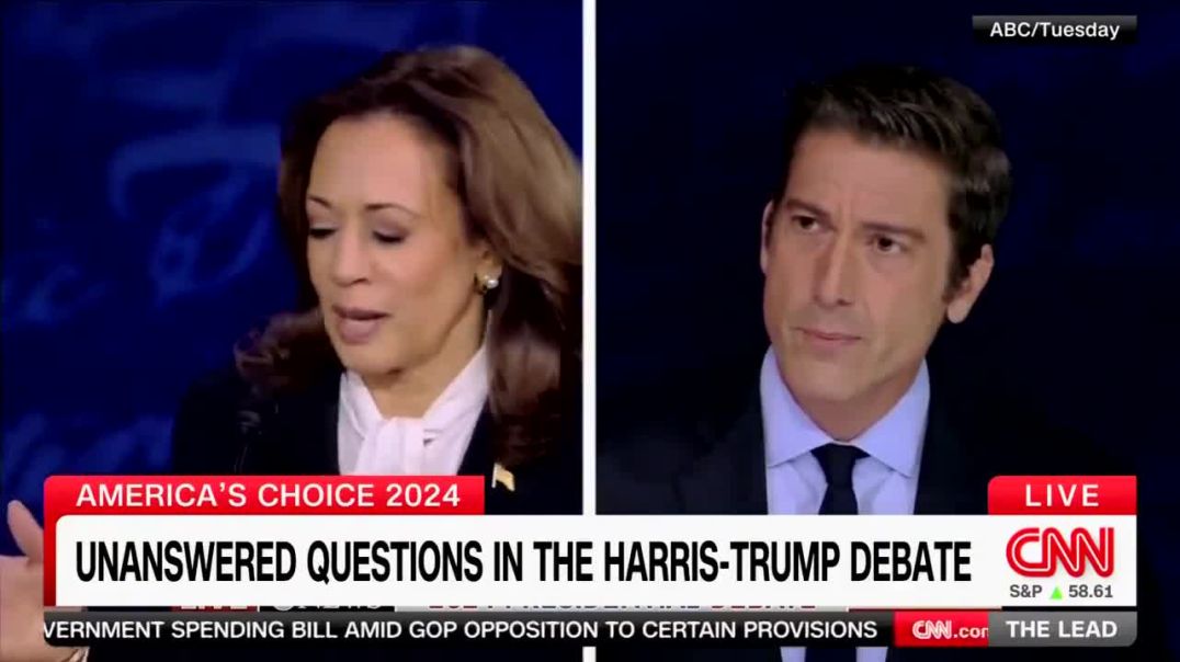 ⁣CNN Shocker: The Network Does a Hit Piece on Kamala Harris and SLAMS her for Dodging Questions Durin