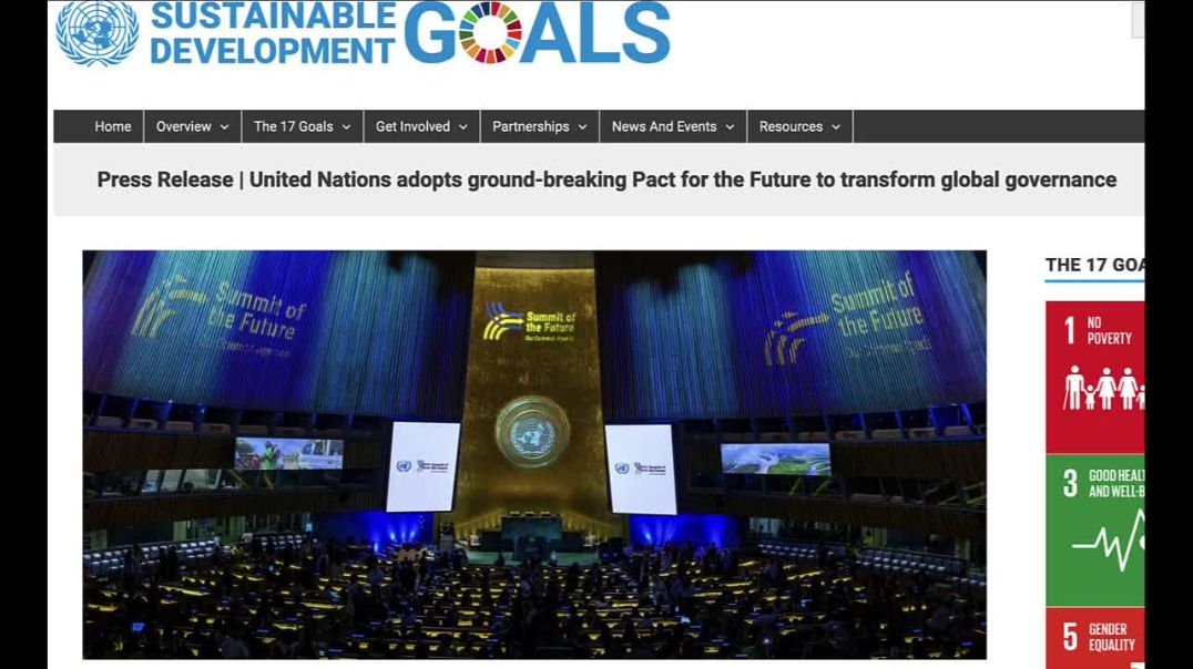 ⁣United Nations Adopts Ground-breaking Pact for the Future to Transform Global Governance