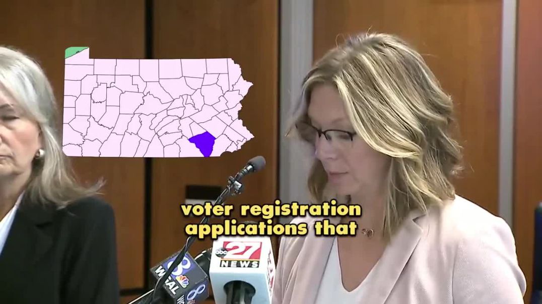 ⁣Lancaster, Pennsylvania Officials have BUSTED a Large-scale Fraudulent Voter Registration Scheme tha