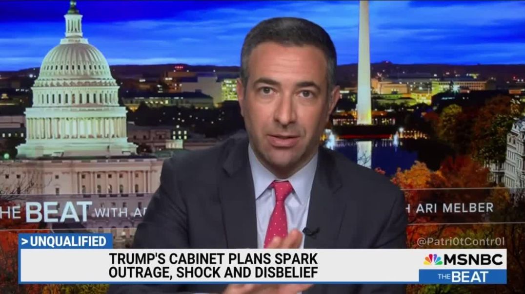 ⁣MSNBC’s Ari Melber says RFK Jr can’t be HHS Secretary Because he’s Not a Doctor, has no Health Degre