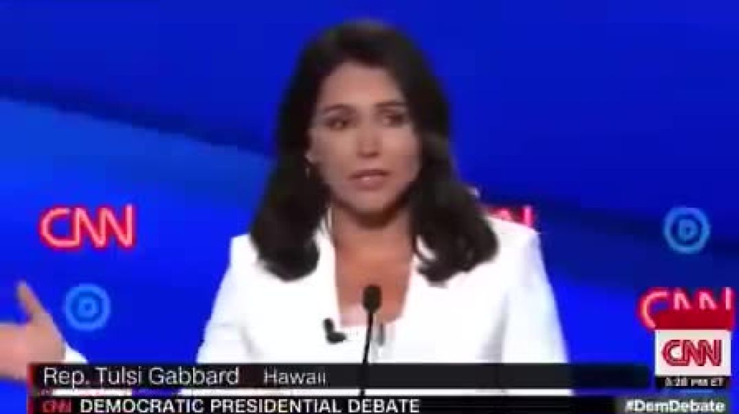 ⁣Remember When Tulsi Gabbard was a Democrat and ate Comrade Kamala for Lunch