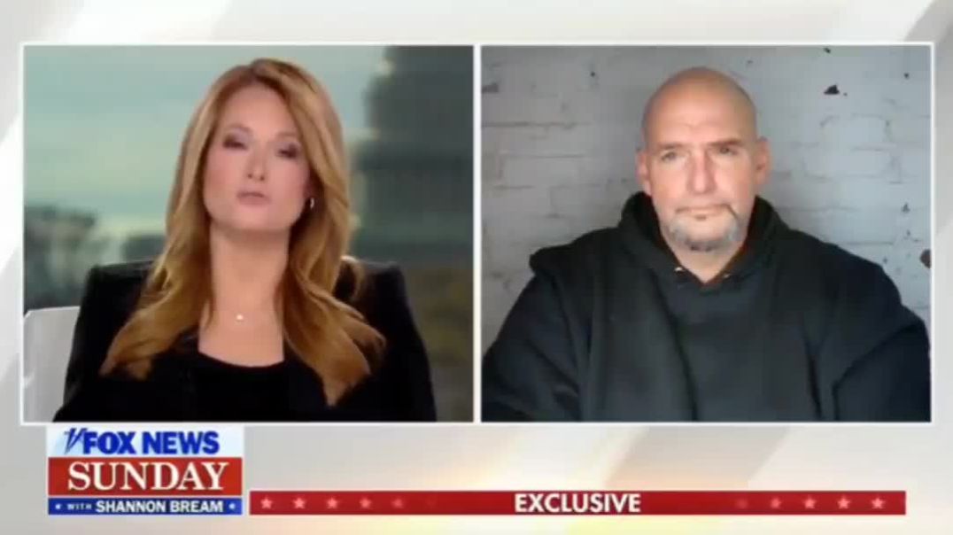 ⁣Sen. John Fetterman States, "I Actually Like what I See" Regarding the Incoming Administra