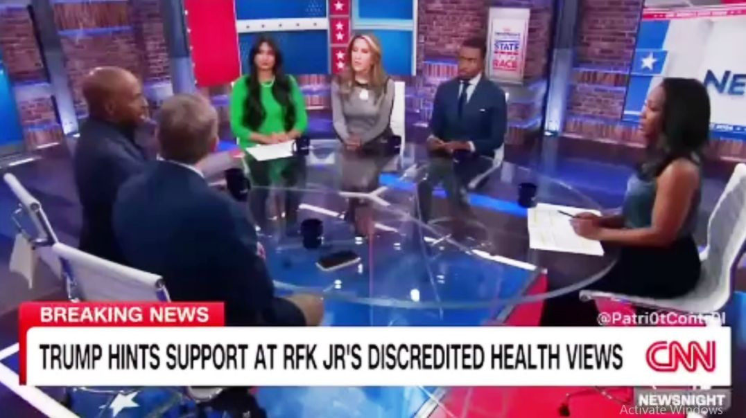 ⁣CNN’s Big Pharma Overlords are Terrified of RFK Jr’s Health Agenda