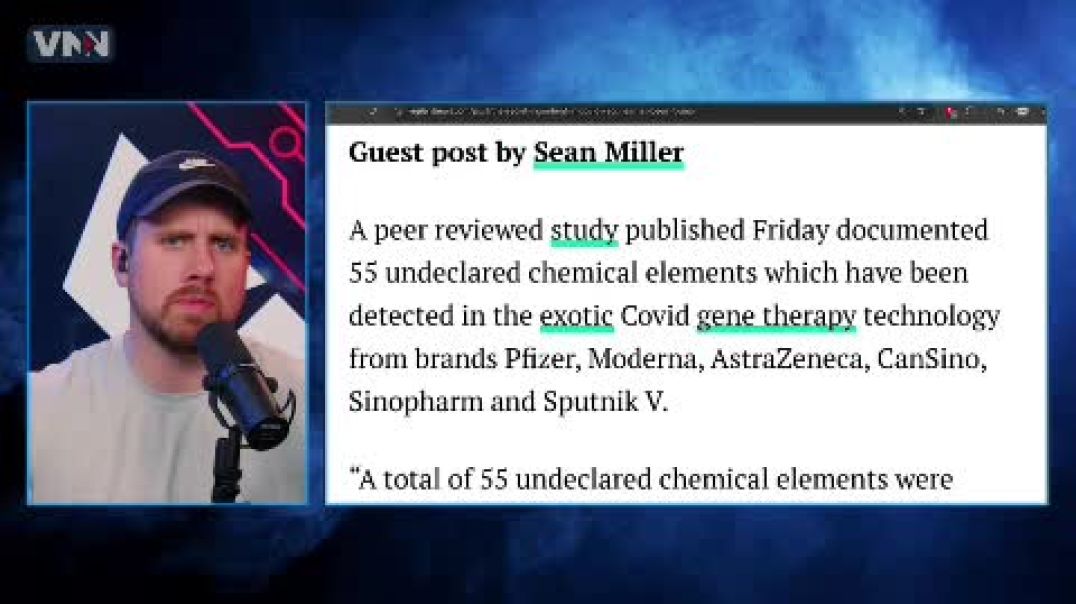 ⁣A Peer-reviewed Study has Just Found 55 Undeclared Elements, Including 11 Heavy Metals, in the COVID