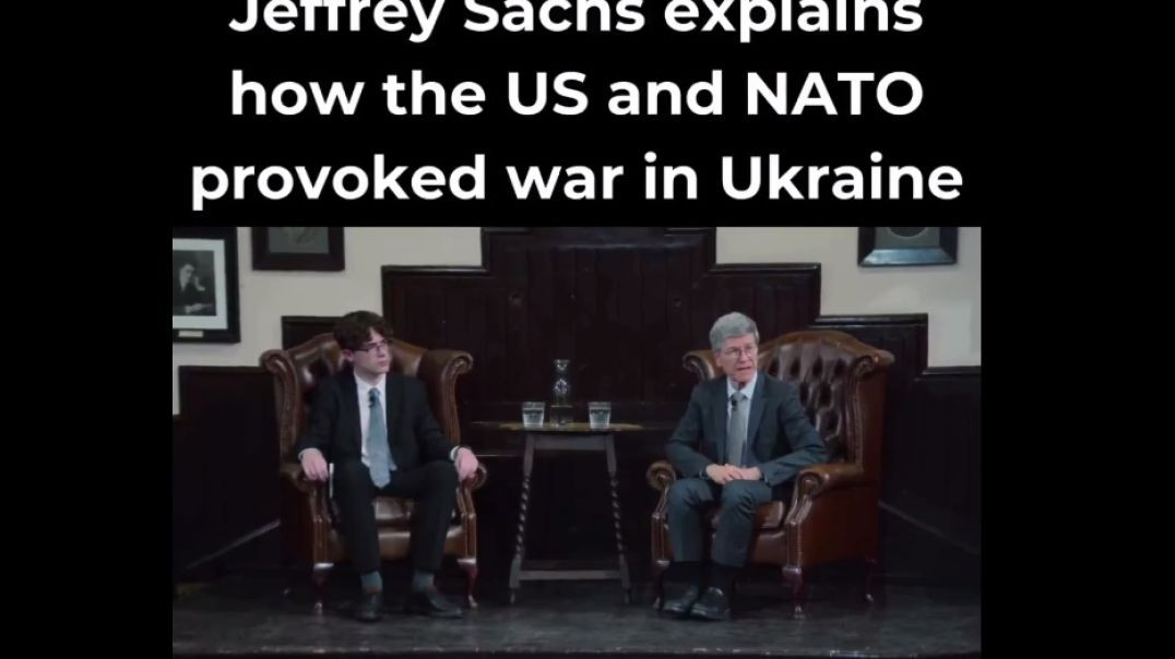 ⁣Elon Musk Posted a Video on his X Account about Jeffrey Sachs Explaining how the US and NATO Provoke