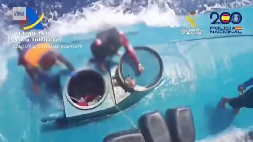 ⁣‘We all Live in…’: Cocaine-filled Submarine Busted by Colombian Navy