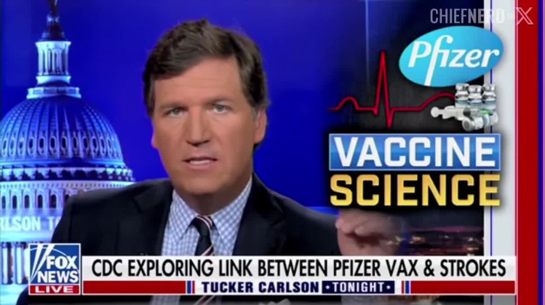 ⁣Here he is with Tucker Carlson: We’ve Pulled Vaccines for Frequencies of Adverse Events far Less Com