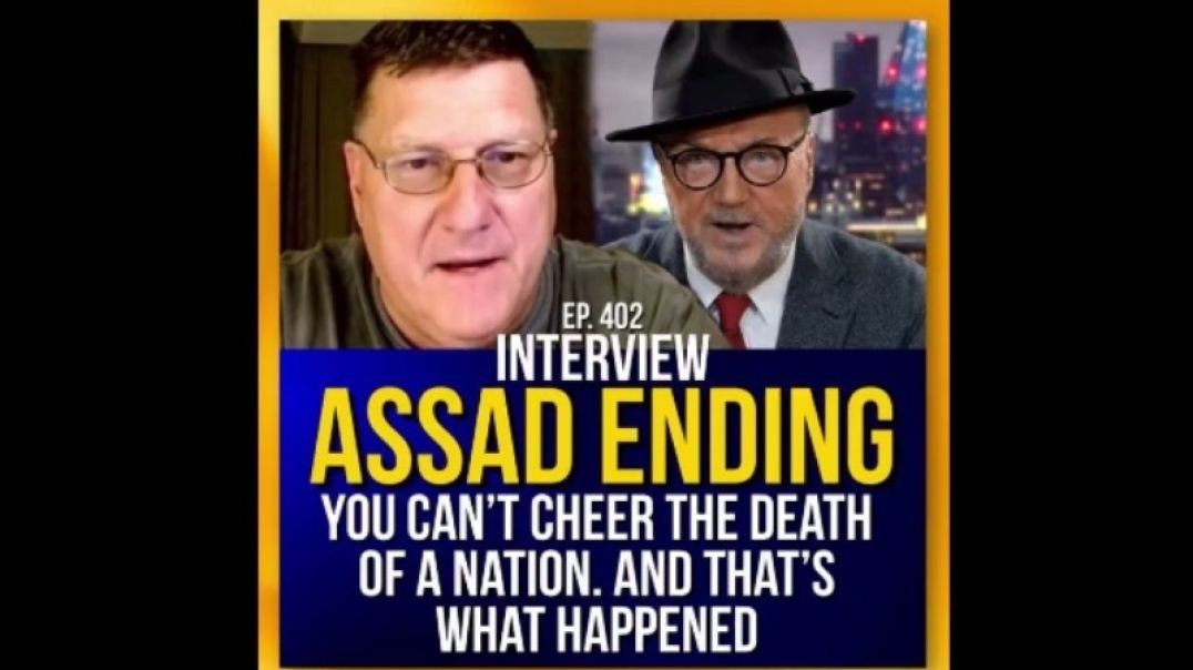 ⁣The People of Syria are Cheering in the Streets Right Now, Says Scott Ritter, But They Don't Kn