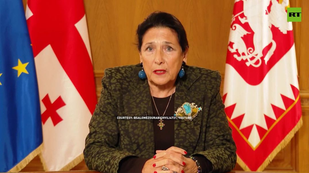 ⁣Georgia's President, Who Supports the Protest Movement, Says Due to the Current Situation, She 