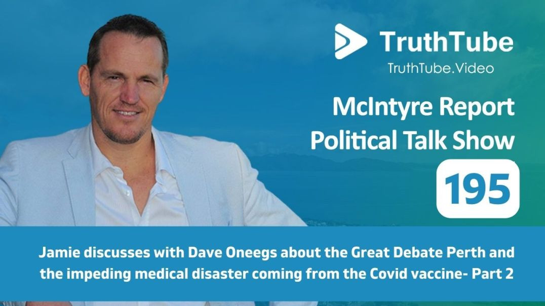 ⁣Jamie discusses with Dave Oneegs about the Great Debate Perth and the impeding medical disaster comi