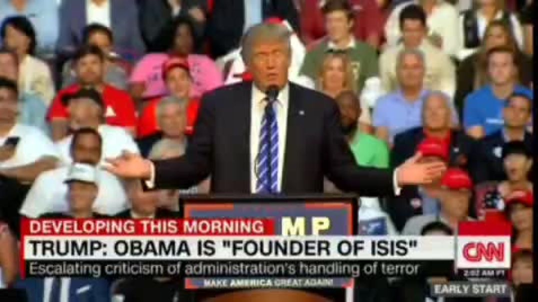 ⁣TRUMP: Obama is the Founder of ISIS!