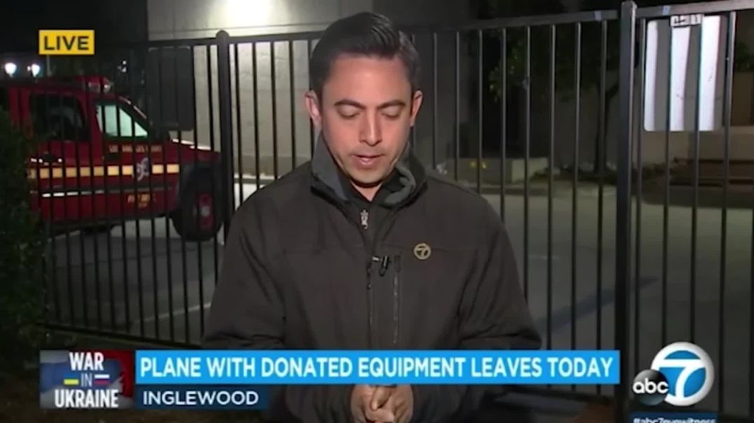 ⁣Some are Apparently Saying the LAFD Sending Surplus Equipment to Ukraine is ‘Pure Russian Propaganda