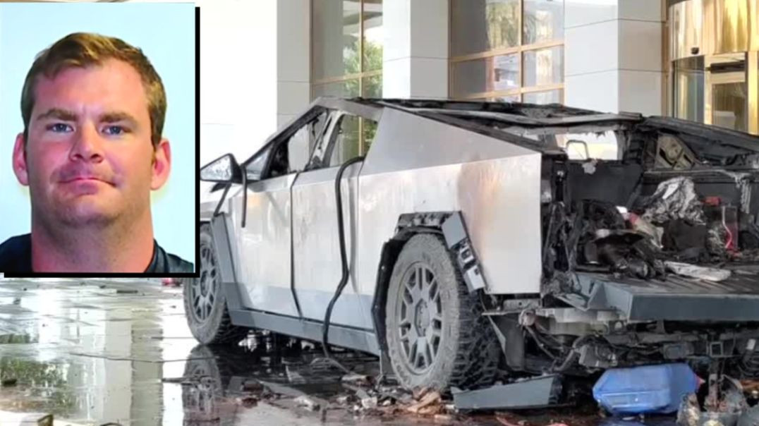 ⁣Police have Identified the Suspect in the Explosion of a Tesla Cybertruck in Las Vegas as 37-year-ol