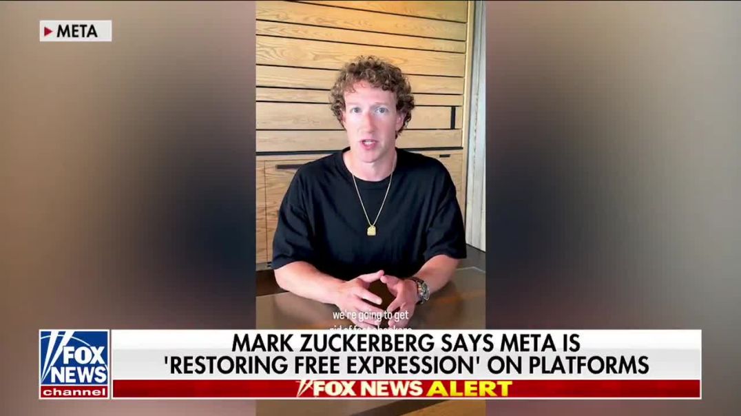 ⁣BREAKING: Facebook Founder Mark Zuckerberg Announced, "We're Replacing Fact-checkers with 