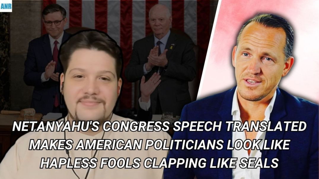 ⁣Netanyahu's Congress Speech Translated Makes American Politicians Look Like Hapless Fools Clapp