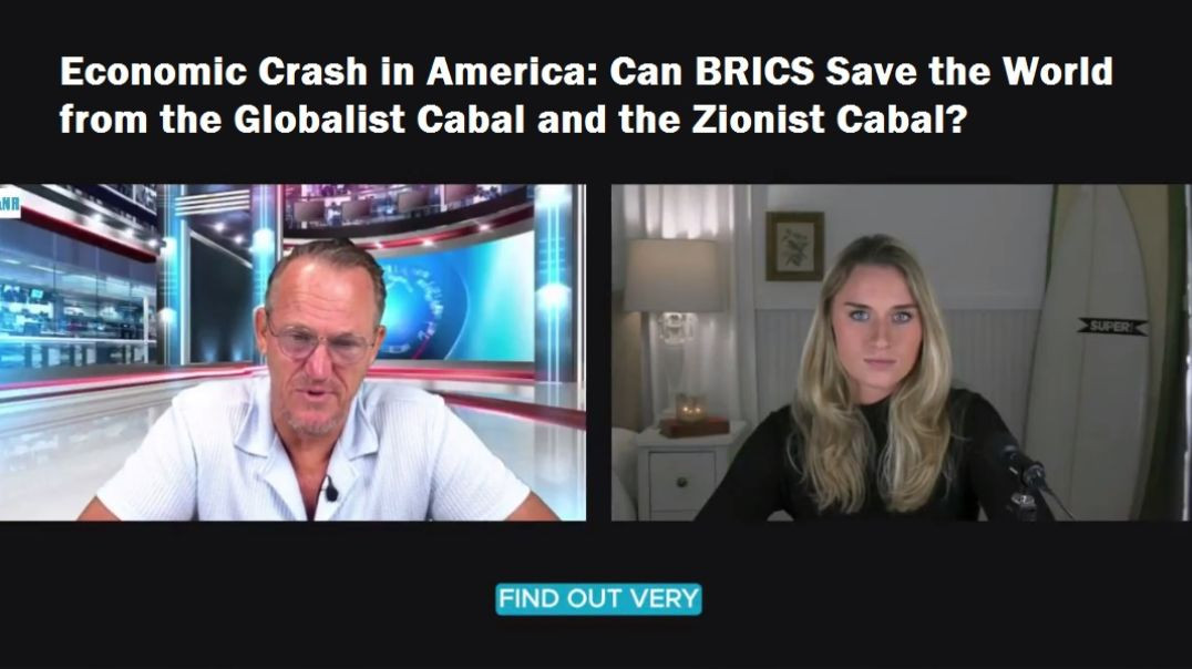 ⁣Economic Crash in America: Can BRICS Save the World from the Globalist Cabal and the Zionist Cabal?