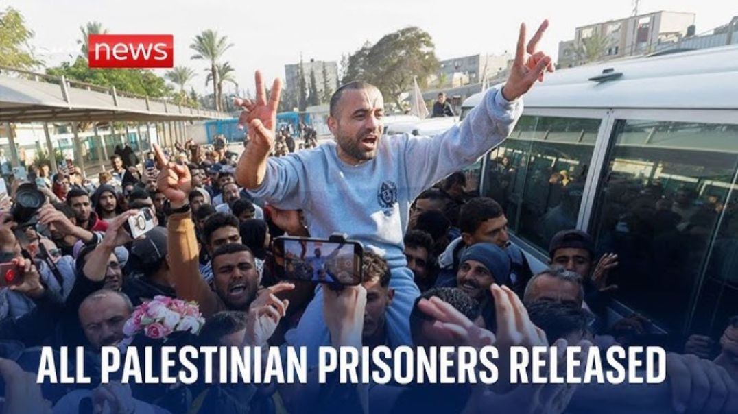 ALL 200 Palestinians Released From Israeli Prisons