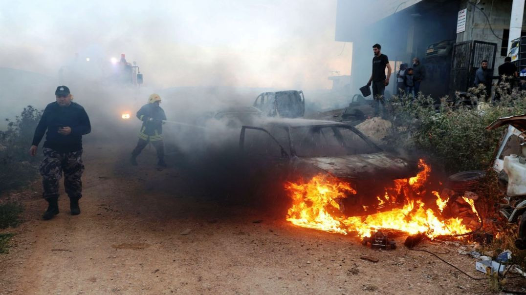 ⁣Palestinian Vehicles, Stores, Farms set Ablaze as Israeli Settlers Storm West Bank Villages, Ransack