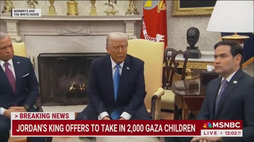 ⁣TRUMP: “We're Not Going to Have to Buy, We're Going to Have Gaza