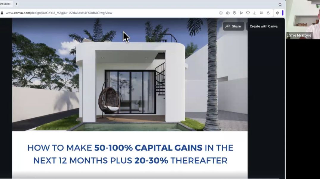 How to make 50-100% capital gain in the next 12 months, then 20-30% net rental yields forever.