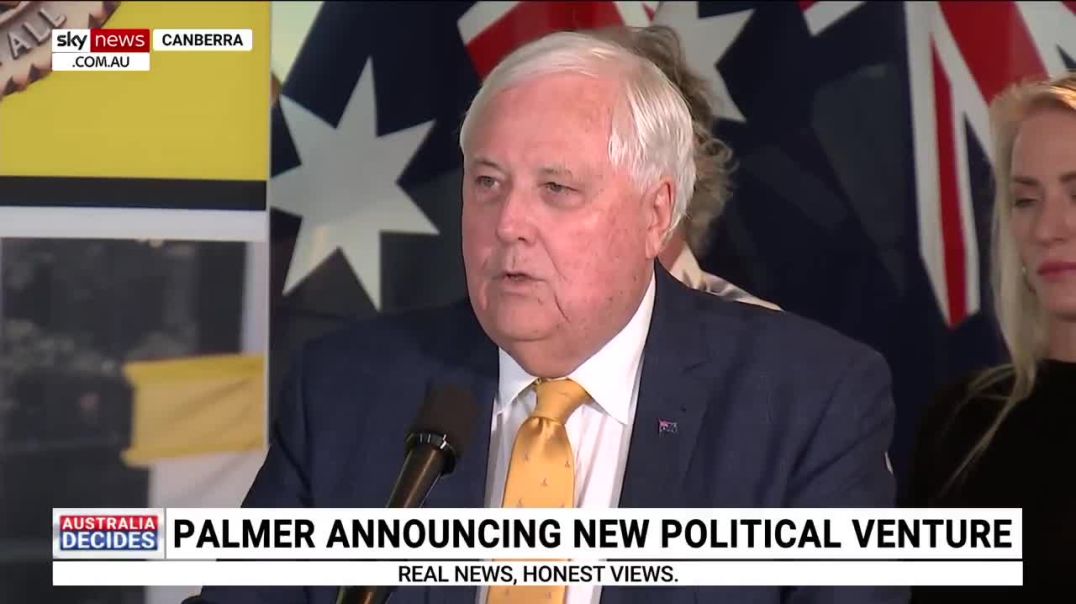 ⁣Clive Palmer addresses the Uniparty issue in Australia, Flood of Immigration