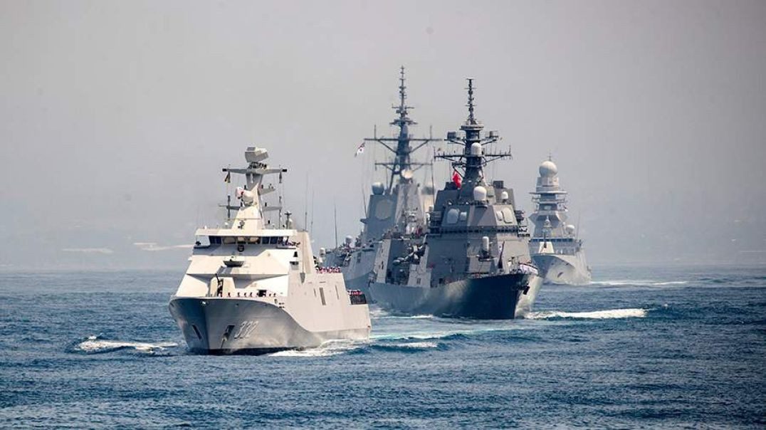 ⁣A Russian Naval Fleet is Conducting Military Exercises Near Australia's North Coast With Indone