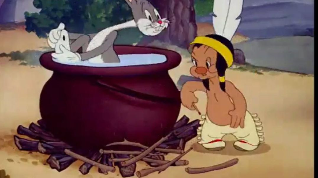 ⁣BUGS BUNNY - Hiawatha`s Rabbit Hunt