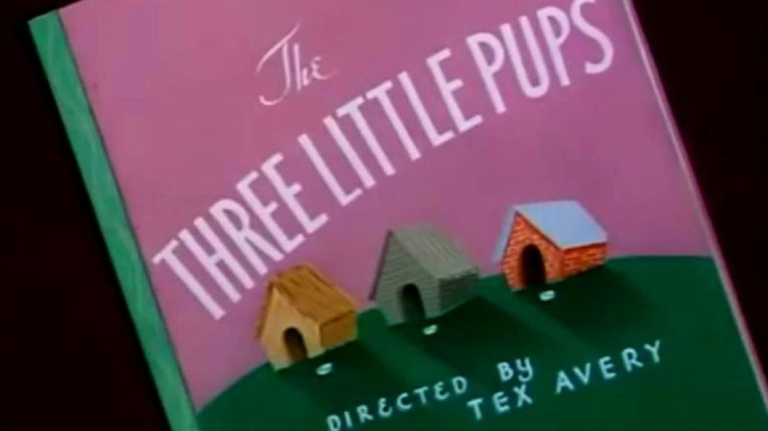 ⁣The three little pups (1953) A TEX AVERY CLASSIC