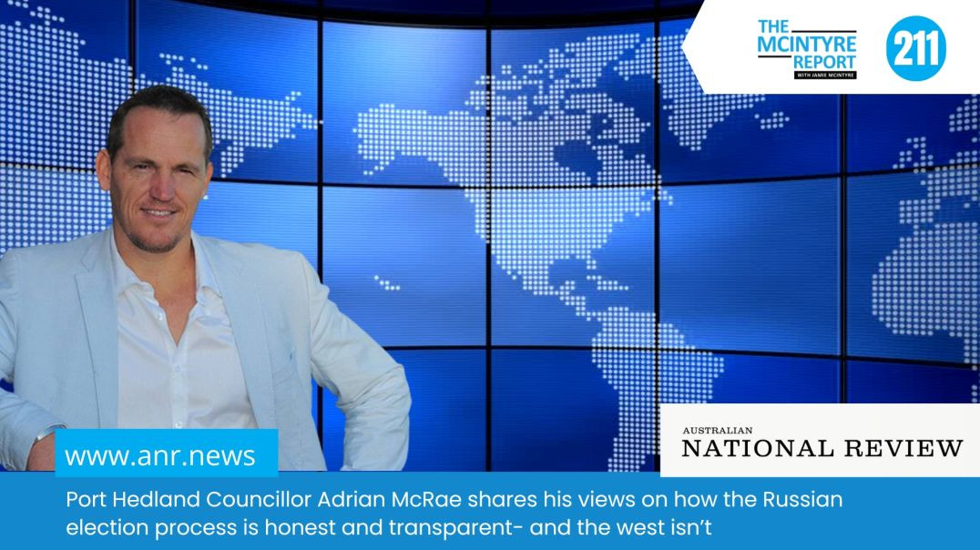 ⁣Port Hedland Councillor Adrian McRae shares his views on how the Russian election process is honest 