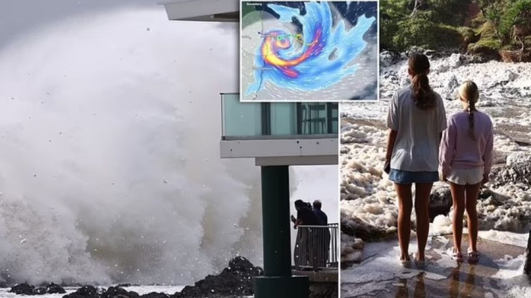 ⁣Australia: Thousands Given Hours to Flee Cyclone Alfred — Could Reach Category 3 by Saturday