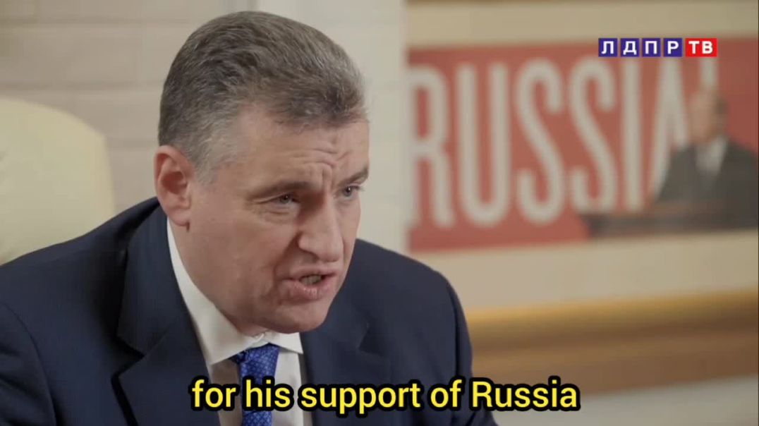 ⁣Official Statement From Leonid Slutsky, Head of International Affairs in the Russian State Duma