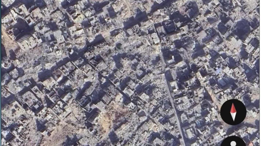 ⁣Scorched Earth: Google Updates Gaza Map, Showing All-embracing Destruction Over the Besieged Enclave