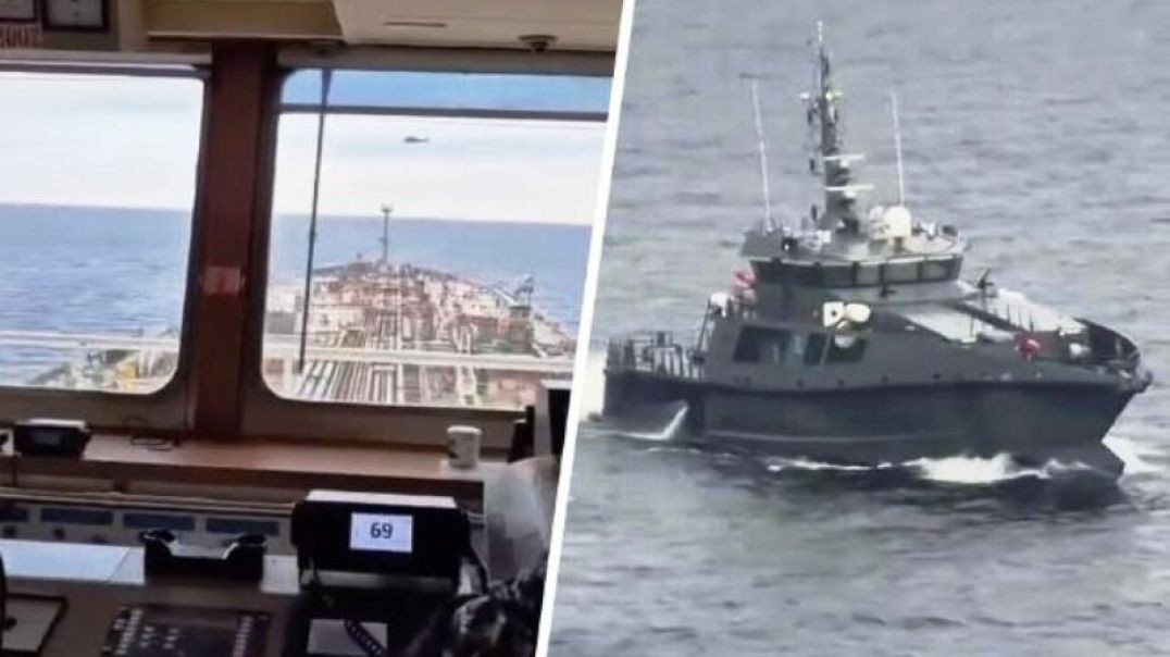 ⁣Estonian Navy and NATO Air Force Attempted to Seize the JAGUAR Vessel With a Russian Crew, But Were 