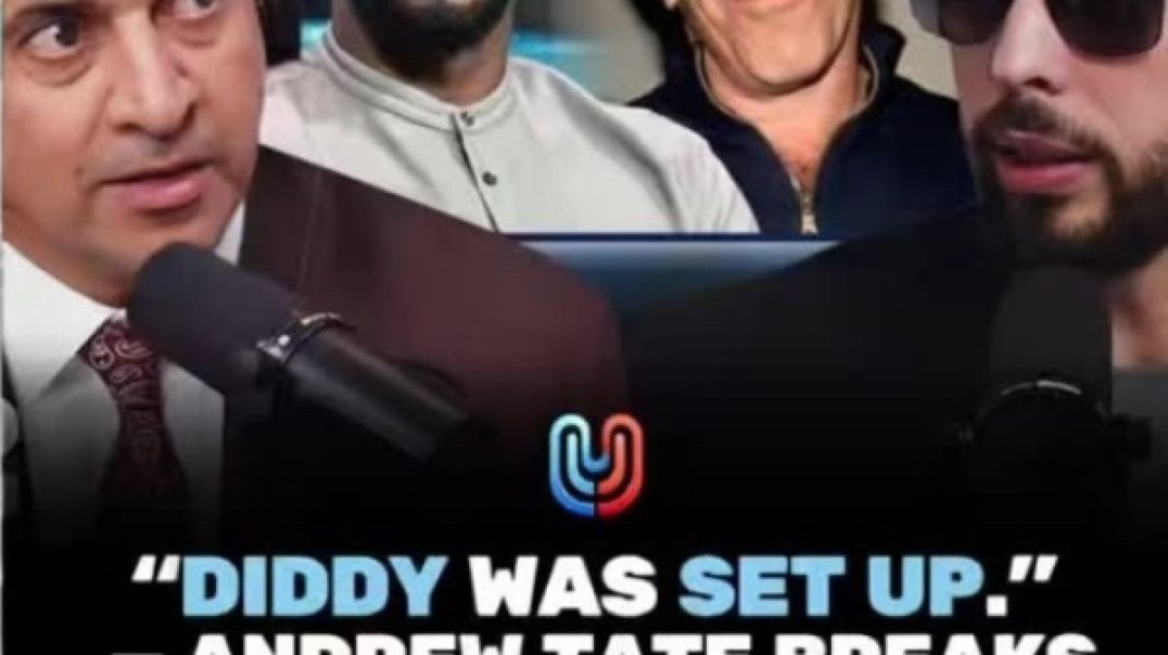 ⁣They Don’t Report the News—They Prepare You for It — Andrew Tate Says Diddy Was Chosen, Not Caught