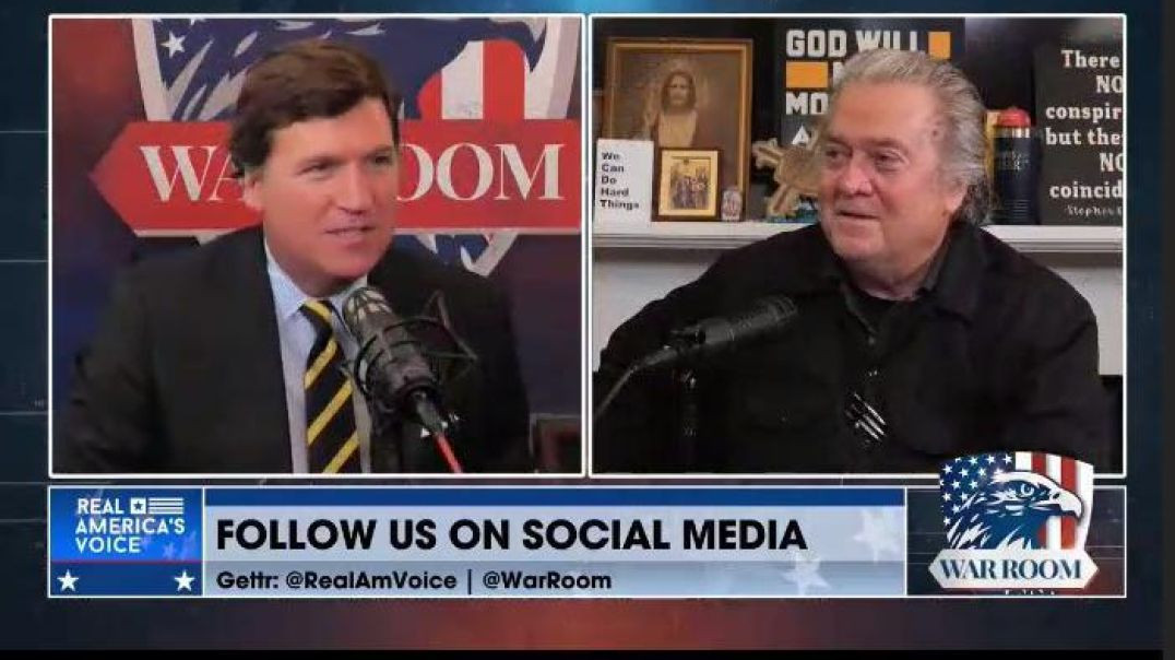 ⁣DISSENTING VOICES: STEVE BANNON AND TUCKER CARLSON