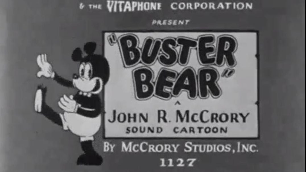 ⁣CLASSIC CARTOONS - BUSTER BEAR (1930)