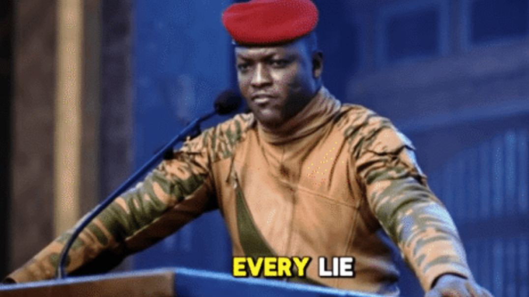 ⁣Ibrahim Traore Exposes Western Media - We are Recording Every Lie