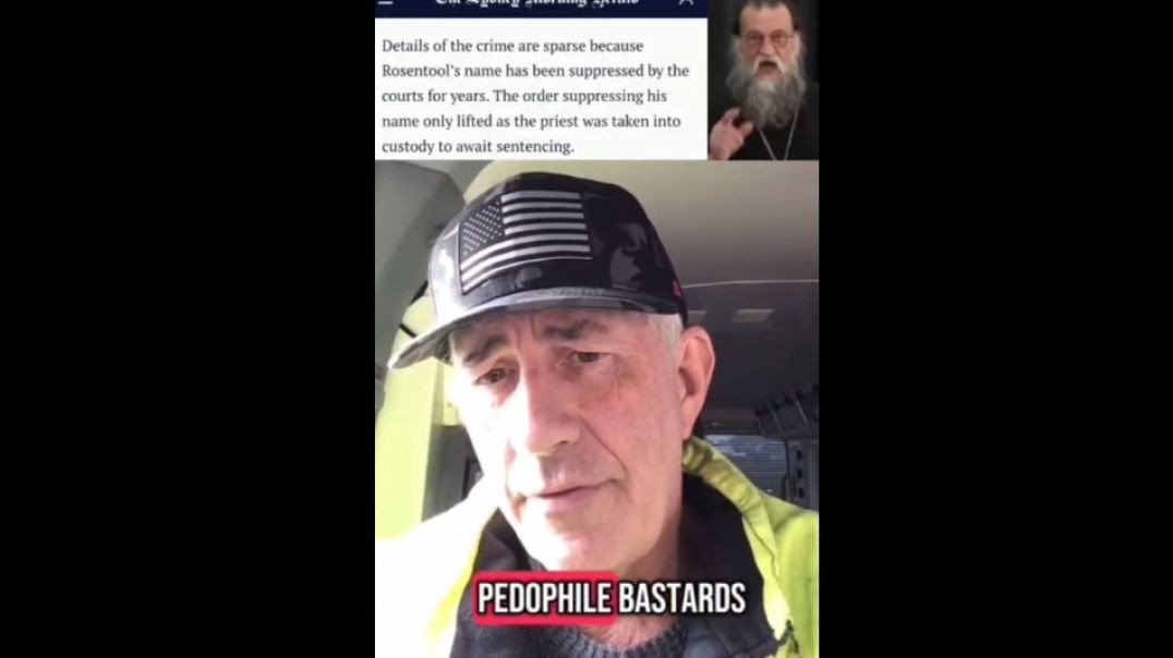 ⁣Paedophile Priest Alexis Rosentool (Rosenthal) Will Face Sentencing on the 8th of August 2025 at the
