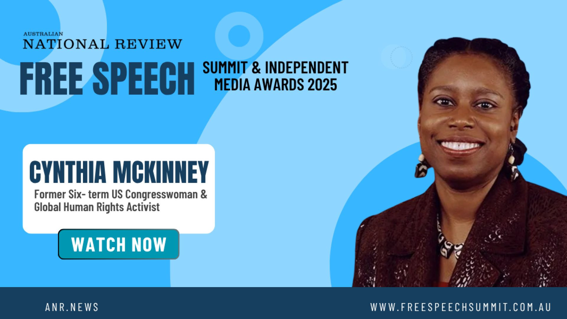 ⁣ANR EVENT AWAR 19-20 JULY, DAY2, 17-CYNTHIA MCKINNEY