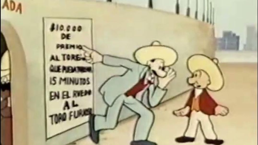 MUTT AND JEFF - BULL FIGHT (SILENT 1920s)