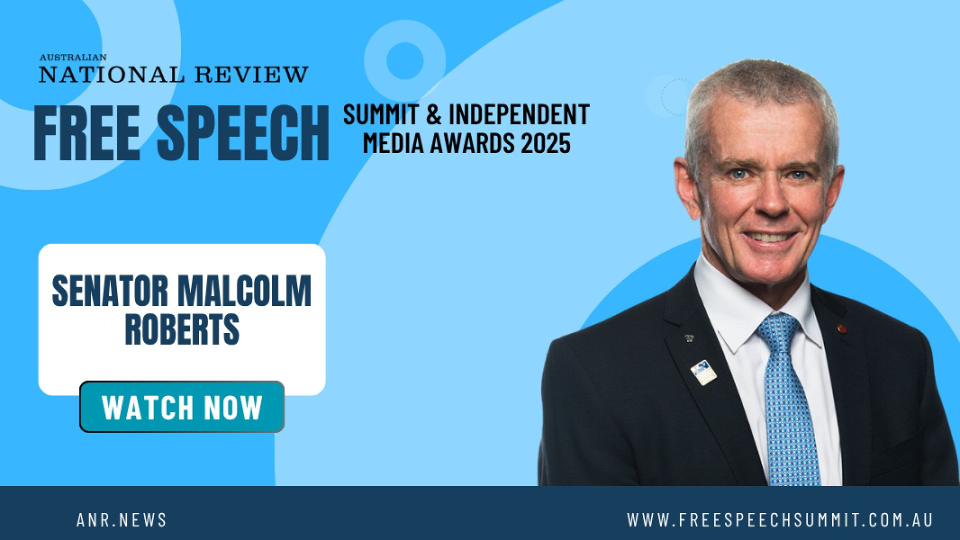 ⁣ANR EVENT AWAR 19-20 JULY, DAY2, 2-SENATOR MALCOLM ROBERTS.mp4