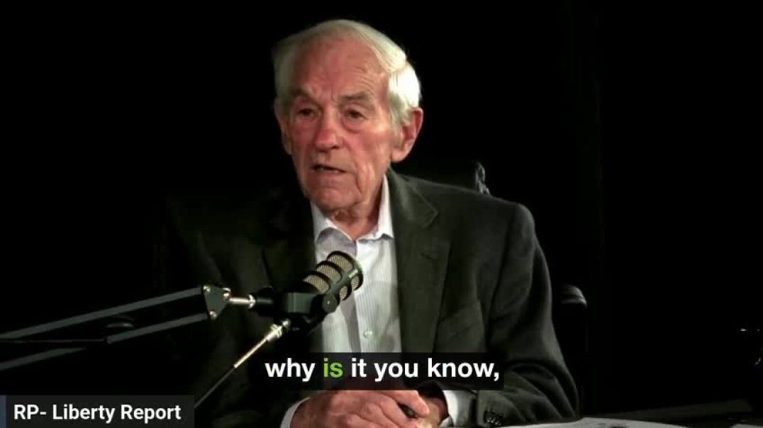 ⁣‘Distraction From the Real Problems’ — Ron Paul on the Epstein Scandal Cover-up