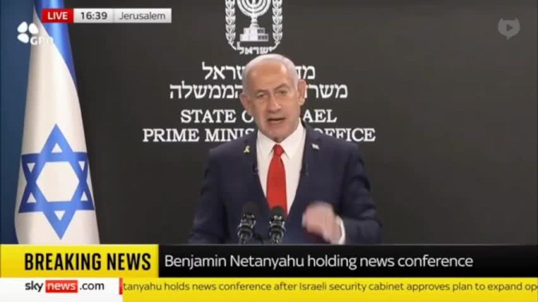 Benjamin Netanyahu Says an Israeli Ground Invasion of Gaza is “The Best Way to End the War”