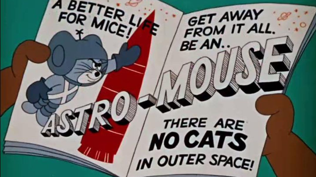 ⁣TOM AND JERRY - MOUSE INTO SPACE